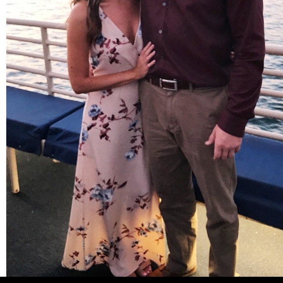 LUSH Surplice Maxi Floral Dress - Picture 2 of 2